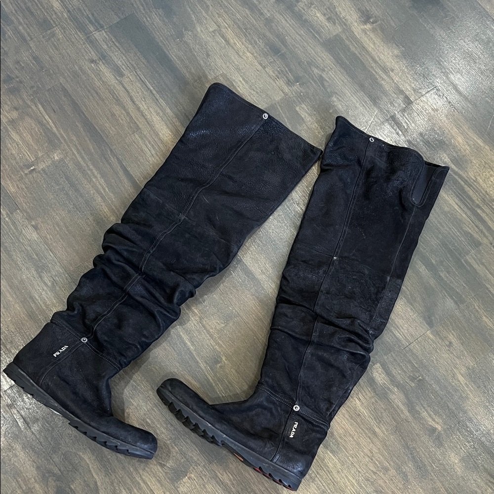 PRADA KNEE BOOTS